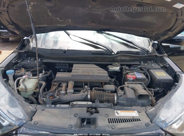 2HKRW2H53NH614830 2022 HONDA CR-V Black Widok z tyłu