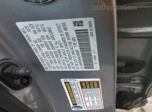 2HKRW2H54LH636560 2020 HONDA CR-V Silver VIN կոդի պիտակի տեսք