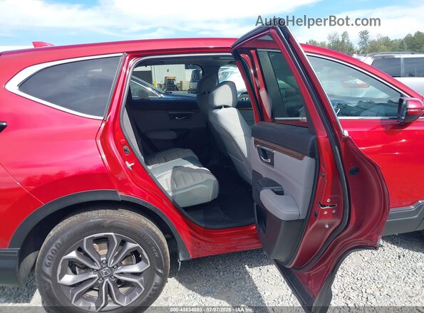 2HKRW2H54MH603933 2021 HONDA CR-V Красный Вид наклейки с VIN-кодом