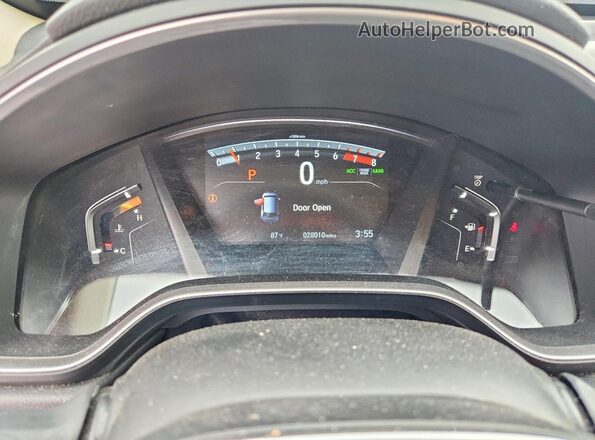 2HKRW2H54MH652968 2021 HONDA CR-V Белый Вид щитка приборов