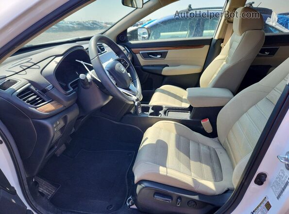 2HKRW2H54MH652968 2021 HONDA CR-V Белый Вид салона спереди