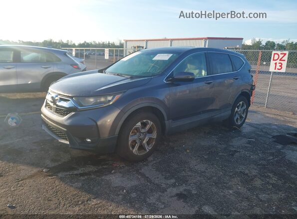 2HKRW2H55HH688075 2017 HONDA CR-V Gray Przód lewy