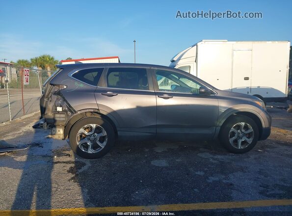 2HKRW2H55HH688075 2017 HONDA CR-V Gray Widok zestawu wskaźników