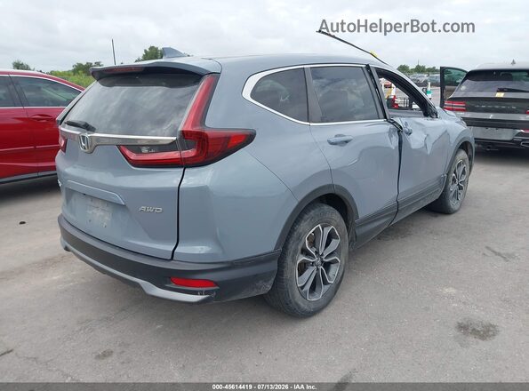 2HKRW2H55MH670959 2021 HONDA CR-V Light Blue Задня права чверть