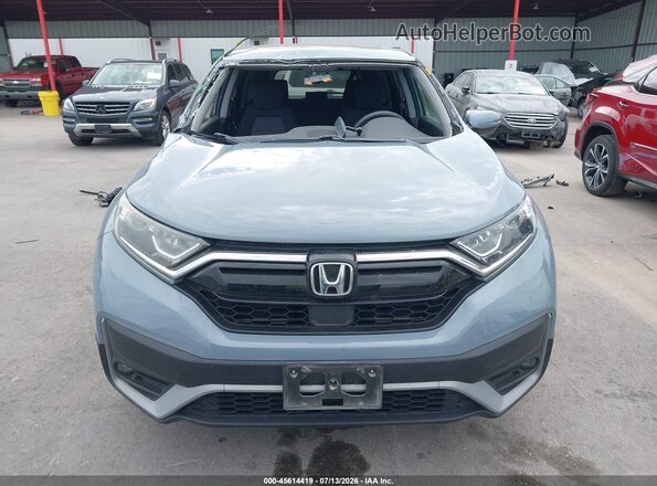 2HKRW2H55MH670959 2021 HONDA CR-V Light Blue Вид задньої частини салону