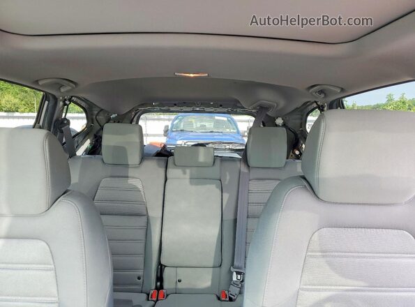 2HKRW2H55MH682819 2021 HONDA CR-V Silver Rear seats view