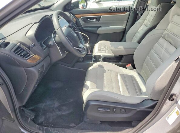 2HKRW2H55MH682819 2021 HONDA CR-V Silver Front interior view