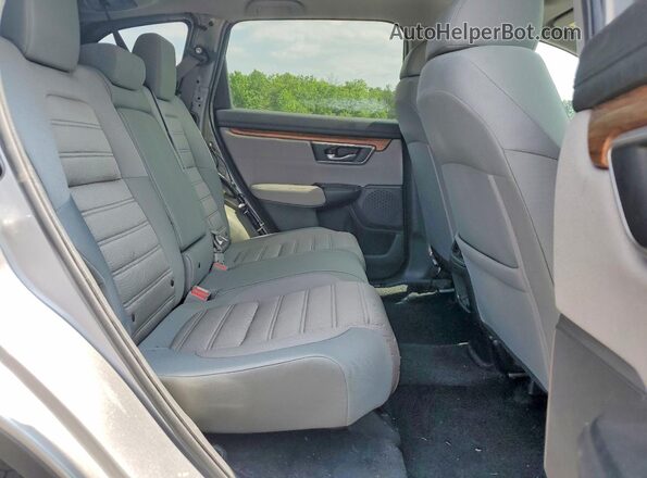2HKRW2H55MH682819 2021 HONDA CR-V Silver Rear interior view
