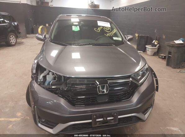 2HKRW2H55NH616949 2022 HONDA CR-V Gray Սարքավորումների վահանակի տեսք