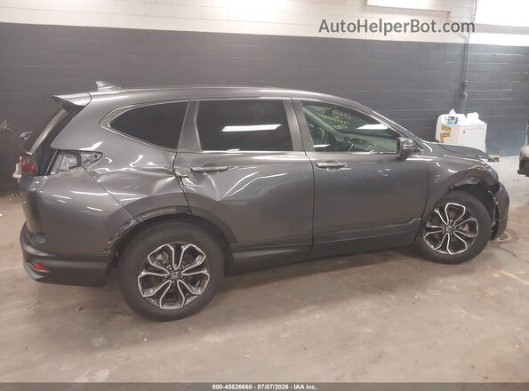 2HKRW2H55NH616949 2022 HONDA CR-V Gray Սալոնի հետևի տեսք