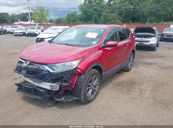 2HKRW2H55NH620032 2022 HONDA CR-V Red Front view