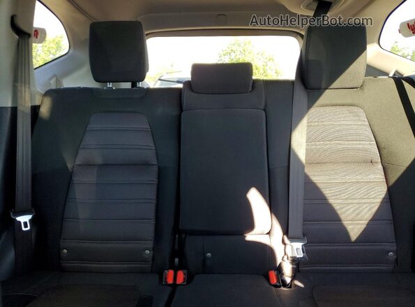 2HKRW2H56JH697874 2018 HONDA CR-V Black Вид задніх сидінь