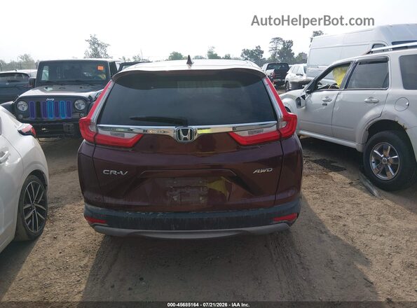 2HKRW2H56KH662981 2019 HONDA CR-V Maroon 