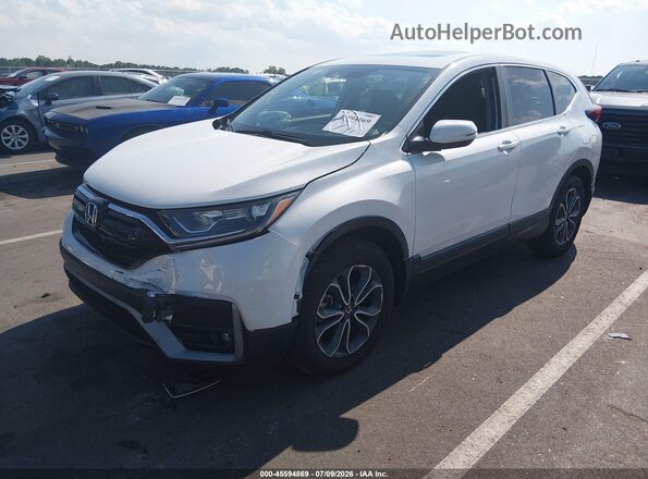 2HKRW2H56MH628171 2021 HONDA CR-V White Vista tres cuartos delantera izquierda