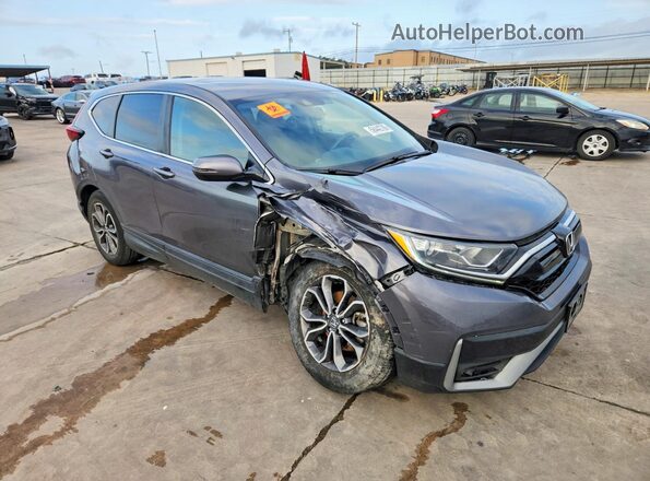 2HKRW2H56MH644953 2021 HONDA CR-V Gray Front right