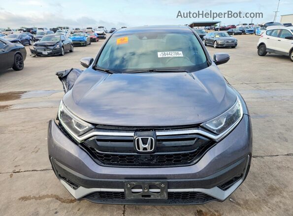 2HKRW2H56MH644953 2021 HONDA CR-V Gray Front view