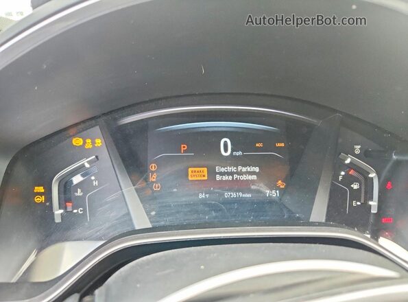 2HKRW2H56MH644953 2021 HONDA CR-V Gray Instrument cluster view