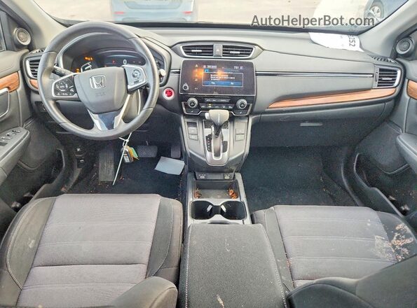 2HKRW2H56MH644953 2021 HONDA CR-V Gray Dashboard view