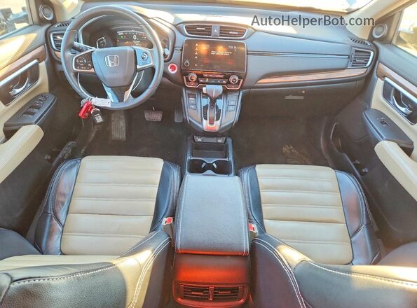 2HKRW2H56MH650204 2021 HONDA CR-V White Vista del salpicadero