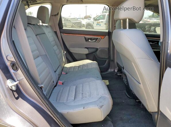 2HKRW2H56MH672865 2021 HONDA CR-V Charcoal Rear interior view