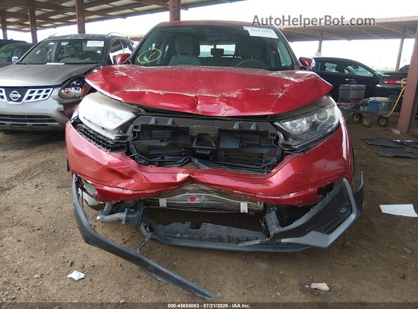 2HKRW2H56NH614966 2022 HONDA CR-V Красный Вид щитка приборов