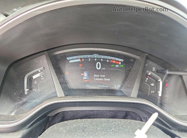 2HKRW2H57KH666599 2019 HONDA CR-V Charcoal Սարքավորումների վահանակի տեսք