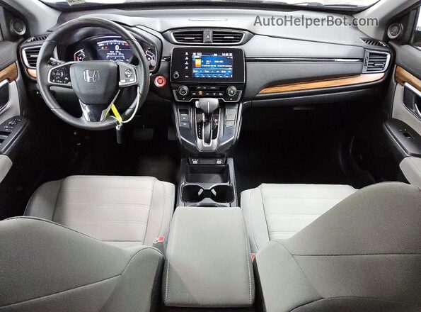 2HKRW2H57MH607765 2021 HONDA CR-V Gray Dashboard view