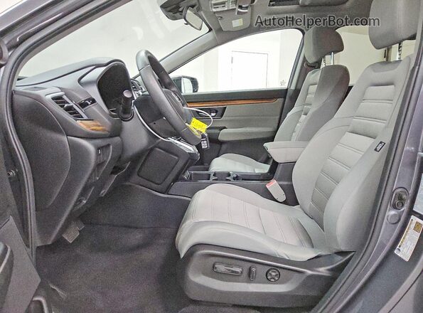 2HKRW2H57MH607765 2021 HONDA CR-V Gray Front interior view