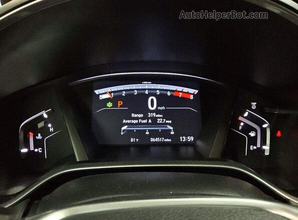 2HKRW2H57MH607765 2021 HONDA CR-V Gray Instrument cluster view