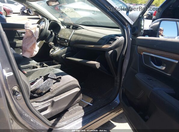 2HKRW2H57MH614540 2021 HONDA CR-V Gray Widok wnętrza z przodu