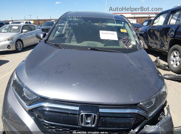 2HKRW2H57MH614540 2021 HONDA CR-V Gray Widok wnętrza z tyłu