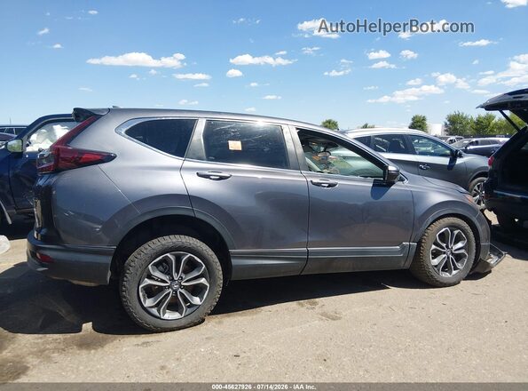 2HKRW2H57MH614540 2021 HONDA CR-V Gray Widok wnętrza 360 stopni