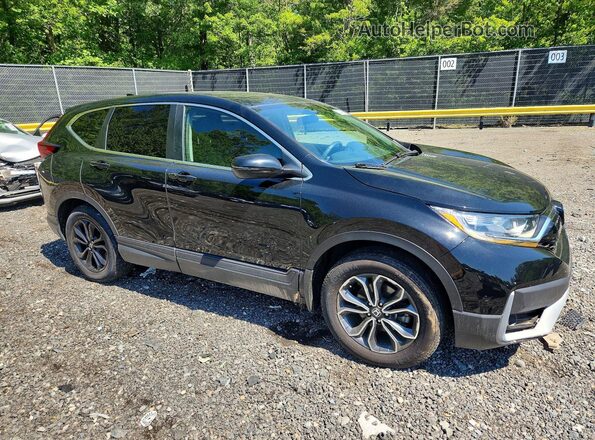 2HKRW2H57MH662006 2021 HONDA CR-V Black Передня права чверть
