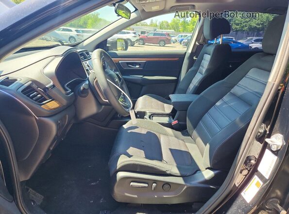 2HKRW2H57MH662006 2021 HONDA CR-V Black Вид салону спереду