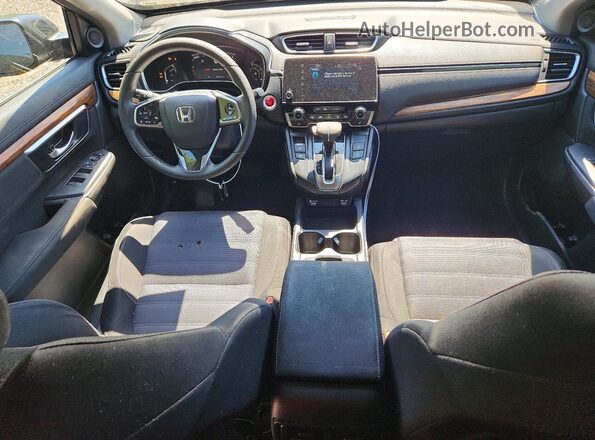 2HKRW2H57MH662006 2021 HONDA CR-V Black Вид панелі приладів