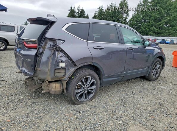 2HKRW2H57NH613681 2022 HONDA CR-V Gray Rear right
