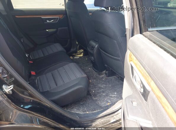 2HKRW2H58HH645947 2017 HONDA CR-V Black Vista de la etiqueta del VIN