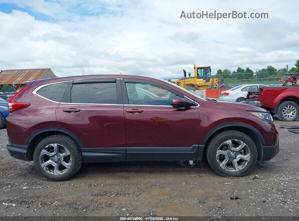 2HKRW2H58KH623485 2019 HONDA CR-V Темно-бордовый Панорамный вид салона 360°