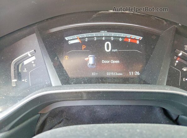 2HKRW2H58MH653931 2021 HONDA CR-V White Widok zestawu wskaźników