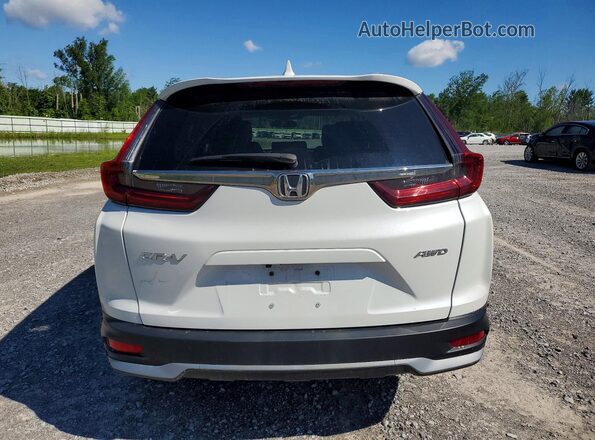 2HKRW2H58MH653931 2021 HONDA CR-V White Widok z tyłu