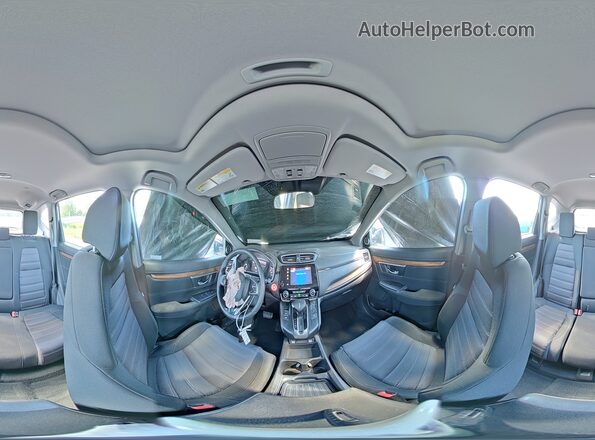 2HKRW2H58MH653931 2021 HONDA CR-V White Widok wnętrza 360 stopni