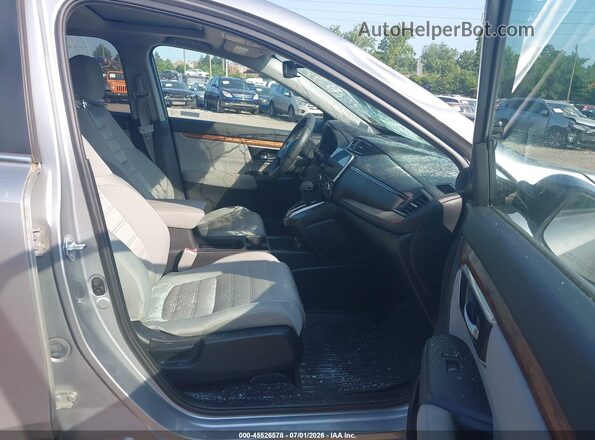 2HKRW2H58MH682829 2021 HONDA CR-V Silver Вид салону спереду