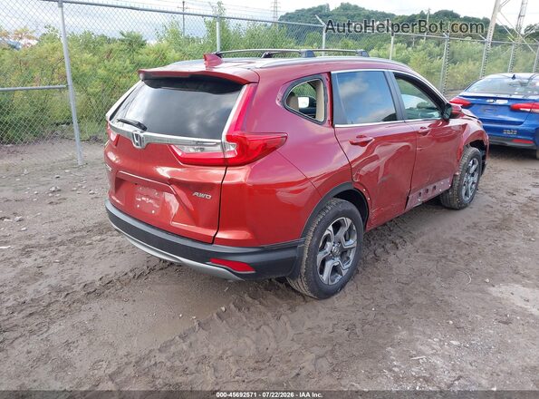 2HKRW2H59HH649781 2017 HONDA CR-V Orange Tył prawy