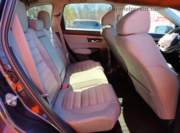 2HKRW2H59JH600537 2018 HONDA CR-V Угольный Вид задней части салона