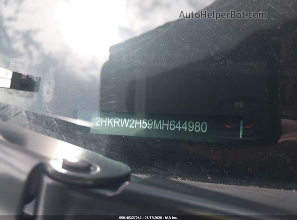 2HKRW2H59MH644980 2021 HONDA CR-V Серый Вид подкапотного пространства