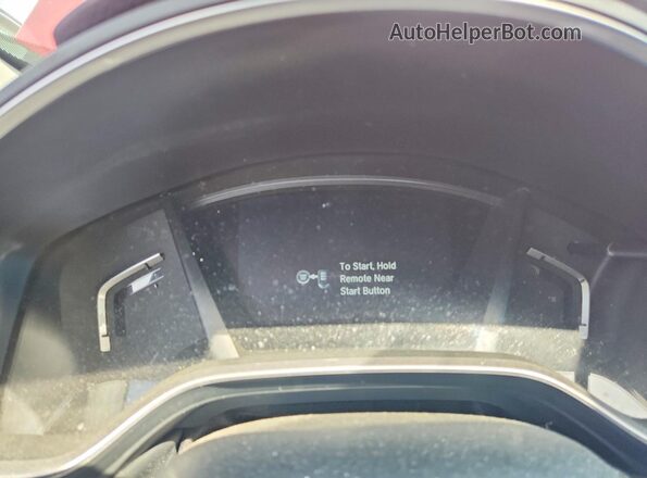 2HKRW2H59NH602083 2022 HONDA CR-V Красный Вид щитка приборов