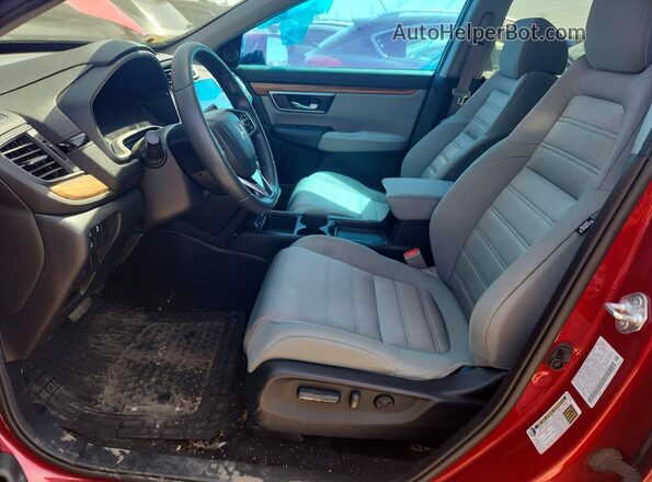 2HKRW2H59NH602083 2022 HONDA CR-V Красный Вид салона спереди