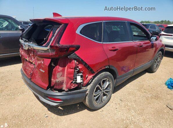 2HKRW2H59NH602083 2022 HONDA CR-V Красный Задняя правая четверть