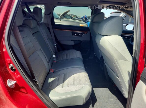 2HKRW2H59NH602083 2022 HONDA CR-V Красный Вид задних сидений