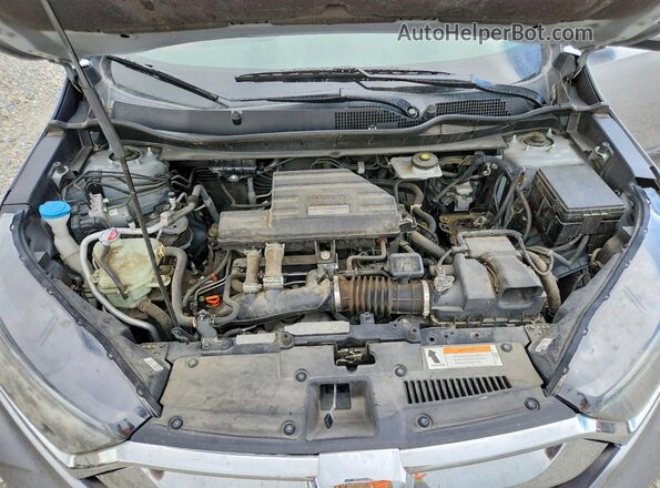 2HKRW2H5XHH687018 2017 HONDA CR-V Silver Vista del compartimento del motor